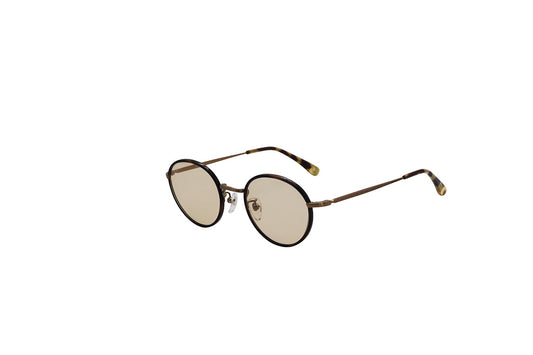 SHINY ANTIQUE GOLD BROWN sunglasses